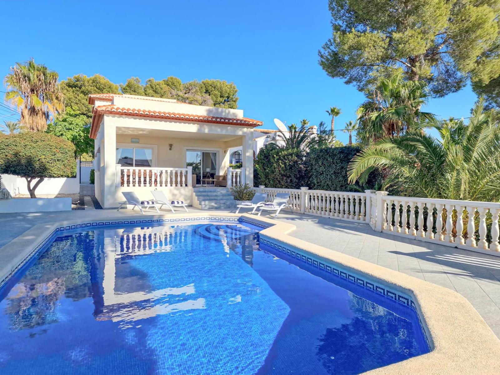 Casa Maria Moraira Villa Бениса Екстериор снимка