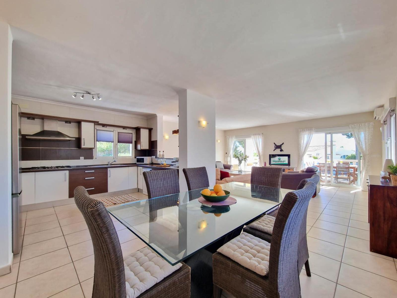 Casa Maria Moraira Villa Бениса Екстериор снимка